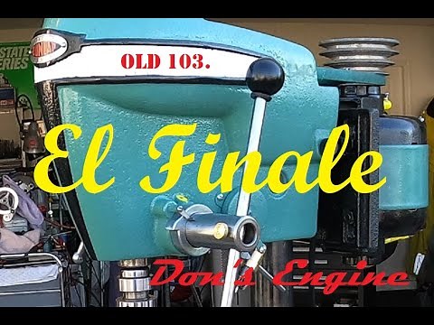 Antique Dunlap drill press project part 3. Dunlap 103, El Finale. Vintage presses rule!