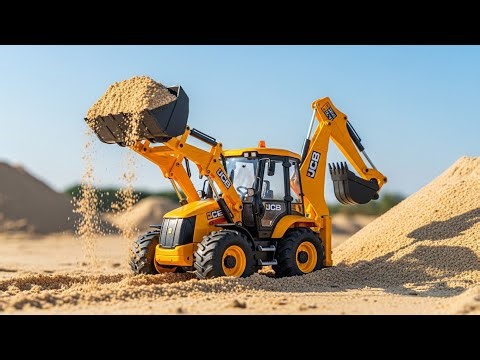 Extreme RC JCB Sand Pit Digging Challenge | Satisfying Construction Build