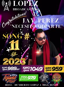 20 reactions | End of the Year Countdown for The Lopez Broadcasting Radio Network. Here is YOUR #11 Tejano Hit for 2023. | KLMO 98.9 FM | Facebook