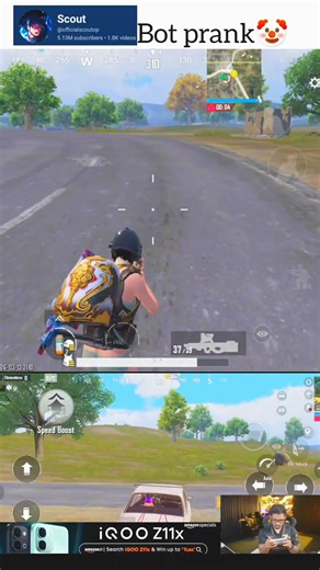 bot prank#shortsfeed #viral #funnyprank #trending #bgmi #tranding