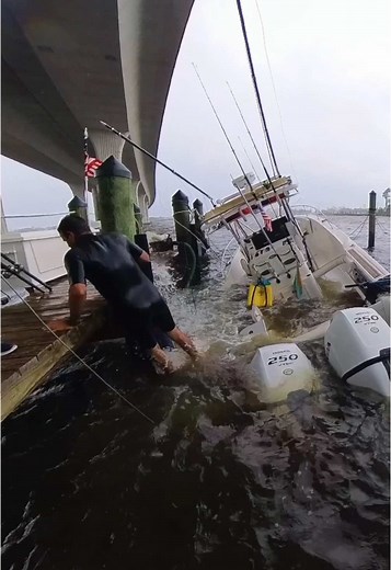 Salvage and Recovery During Rough River Conditions