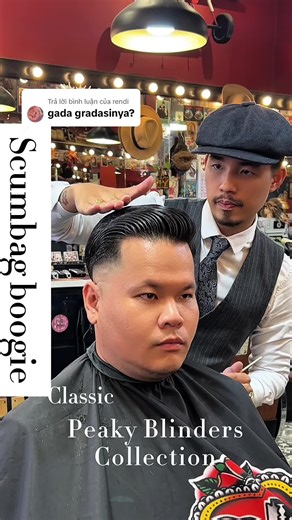 Trả lời @rendi Sumbag boogie - fade #peakyblinders #thomasshelby #tungtengbarber #johnshelby #tommyshelby #liembarbershopquantanphu #heartandhandsofficial #arthurshelby #arthurshelby