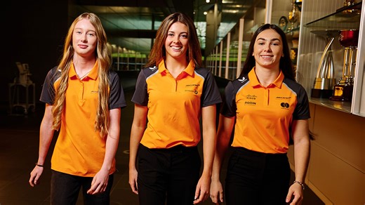 Daughter of F1 icon follows in her dad's footsteps as she joins McLaren