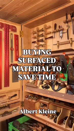If you’re a hobbyist, you want to make the most of every single minute you’re in the shop. And while it may be tempting to throw your money at fancy hand tools, you’re going to get a lot further if you put that money towards quality materials. @alexander.brothers is now offering material packs that include 6-7 board feet of hard maple and 10-11 board feet of premium black walnut. All the material is pre surfaced and ready to go, meaning I can spend my time in the shop doing things like cutting j