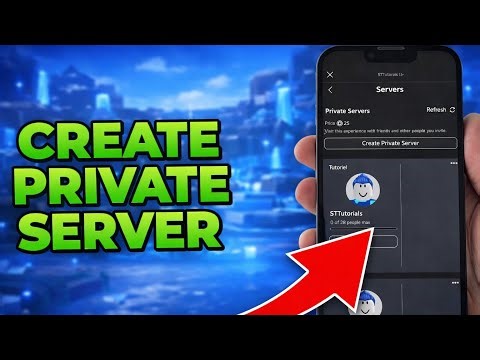 How To Make a Private Server In Roblox For Free! - ANY GAME
