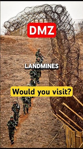 North vs South Korea's Deadly Borderline #DMZ #Conflict