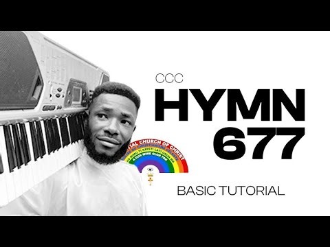 How To Play "Ade mimo temi ti pese" on Piano - CCC Hymn 677 - Easy Beginner Piano Tutorial
