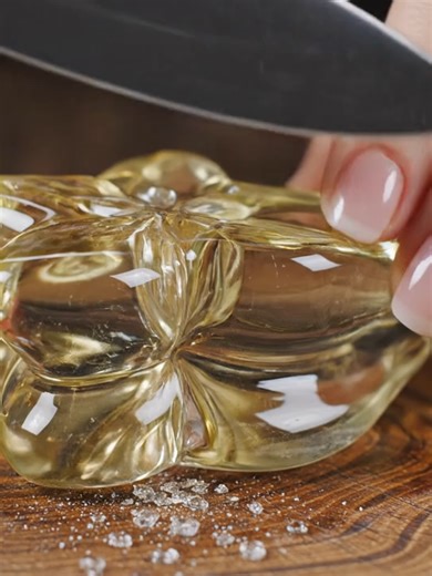: ASMR, Hyper-Realistic/Cinematic #fyp #viral #ASMR #ASMRslicing #satisfying #cinematic #glassart #hyperrealistic #slowmotion #macro #uniqueobject