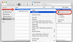 How to generate a Bitdefender Profiler log on Mac