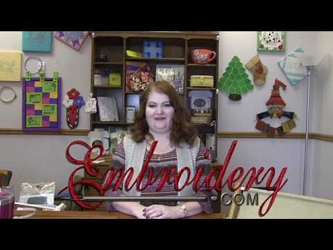 Flosstube Embroidery.com How to attach fabric to the EZ Stitch Scroll Frames aka American Dream