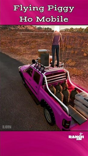 I went Flying off the Car & the Vehicle Drove into the Clouds🚗 | Ranch Simulator Playthrough #gaming