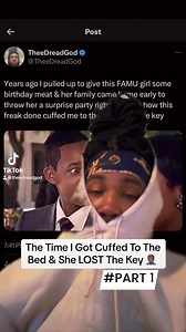 6.4K views · 55 reactions | Cuffed To The Bed & She Lost The Key 臘‍♂️ PT.1 (Full Story On My YouTube  (Link In Bio) #Famu #HBCU #Storytime | Avery Harris | Facebook