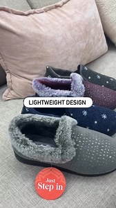 Just Step In and go! Our Just Step In slippers are the perfect addition to your autumn wardrobe. Comfort, style & ease, all without the price tag. | Pavers Shoes