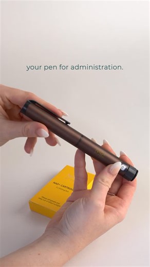NAD+ AT HOME on Instagram: "Save this post! 📌 This is your step-by-step video guide to setting up your NAD⁺ AT HOME auto- injector Pen. From priming to injecting, everything you need to know is right here. Watch it. Save it. Refer back whenever you need. (It’ll be in highlights too)"