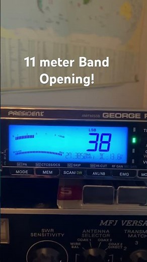LSB 11 meters this morning! #cbradio #singlesideband #11meter