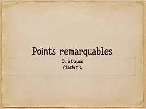 Cours de traitement d'images : points remarquables (ou points d’intérêt)