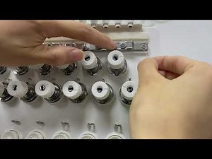 how to thread on the 15needles(510*360mm model)