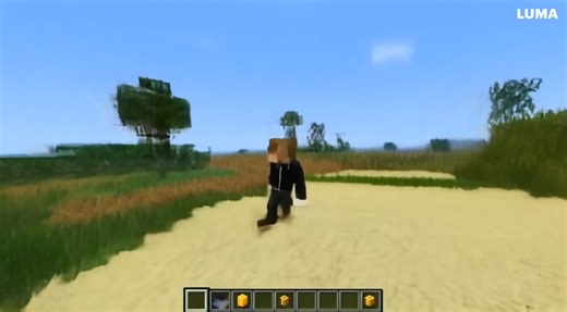 ai generated minecraft gameplay looks like something out of a dream