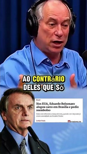 CIRO GOMES STATES: "I AM THE HONEST ONE, NOT BOLSONARO."