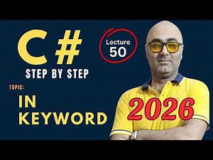 C# in keyword – Beginner Friendly Tutorial – Csharp programming 2026