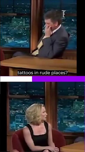 Christina Applegate - controversial tattoos | #shorts #viral #ChristinaApplegate #CraigFerguson