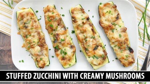 The famous stuffed zucchini from the Canary Islands
