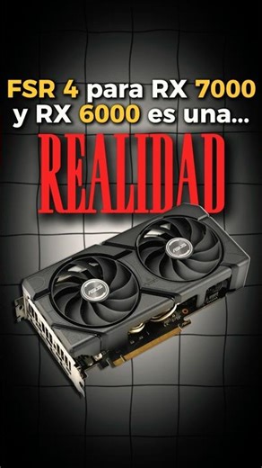 FSR 4.1 for RX7000 and 6000 is official #amd #FSR #pc #FSR4 #steammachine