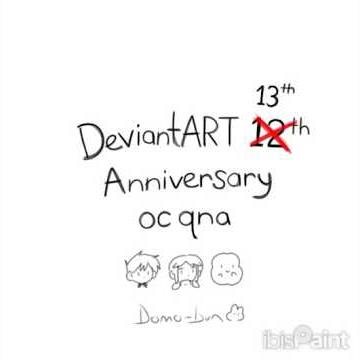DeviantART 13th Anniv OC QNA #oc #animation