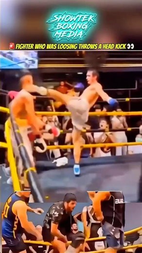 Boxer with the head kick KO 💀