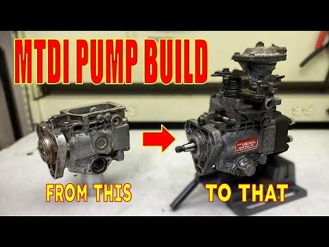 Bosch VE Injection Pump Rebuild - VW mTDI