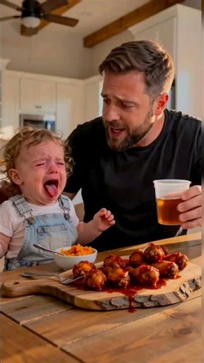 First Time Trying Spicy Food! 😂 Watch this little one's hilarious reaction. 🌶️👶 #shorts #viral