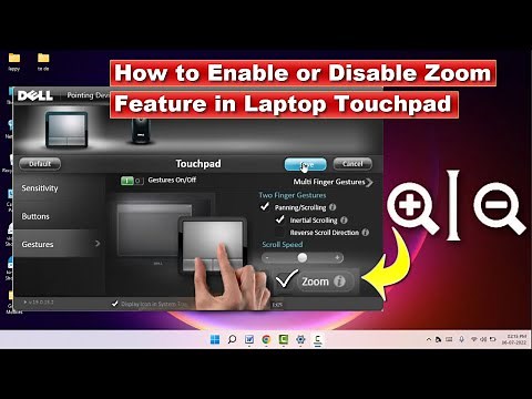 How to Disable Pinch Zoom on Windows 11 Touchpad