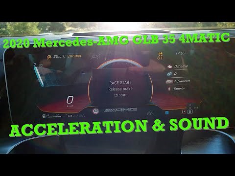 2020 Mercedes-AMG GLB 35 4MATIC - acceleration & interior sound | autofilou