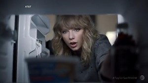 Behind-the-scenes look at Taylor Swift's commercial for AT&T