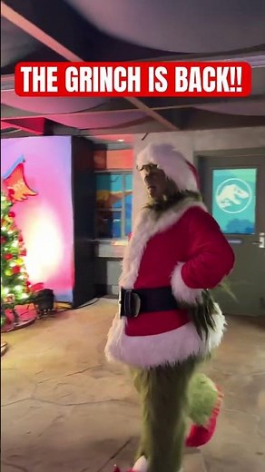 THE GRINCH IS BACK!!! Grinchmas 2024 at Universal Studios Hollywood