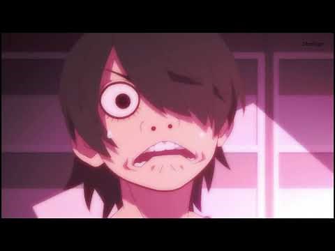 Challenge Brushing Teeth | It Makes My Heart Race! | Nisemonogatari | Best Anime Moments