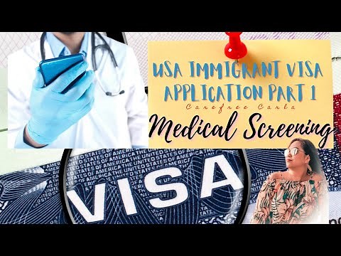 HOW TO PREPARE FOR THE US EMBASSY INTERVIEW 2021 - PART 1: MEDICAL SCREENING AUH UAE | CarefreeCarla