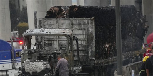 Massive gas tanker explosion in Mexico City kills 3 people and injures 70 others