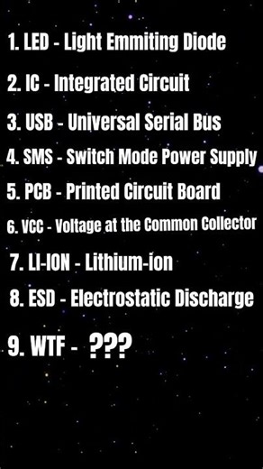 9 abbreviations every electronics beginner must know ⚡