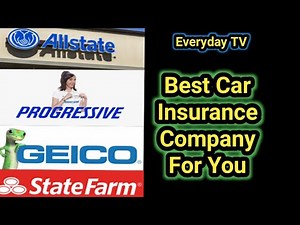 Allstate Geico State Farm & Progressive Car Insurance Comparison | Best Auto Insurance | Everyday TV