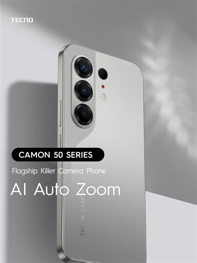 Tingkatkan Foto dengan AI Auto Zoom di TECNO CAMON 50