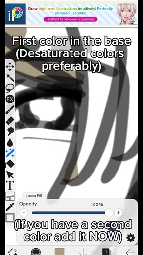 Hair shading tutorial cause I feel like posting one (lmk in comments if you want skin rendering!) also this will count as my video for tomorrow #viral #trending #tutorial #100dayartchallenge #arttok