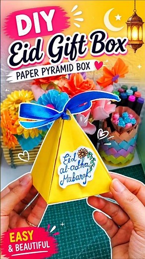 Beautiful Eid al-Adha Gift Box Making 🌙✨
