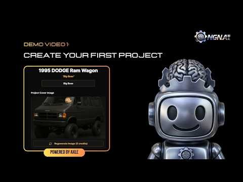 NGN AI Demo 1 Create Your First Project