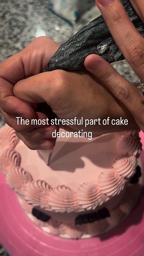 1.8K views · 15 reactions | Somehow writing on cakes never gets less stressful for me ‍ I knocked this out in one attempt 朗 #cake #cakedecorating #cakesofinstagram #birthdaycake #homebaker #homebaking | Ally Cakes Home Bakery | Facebook