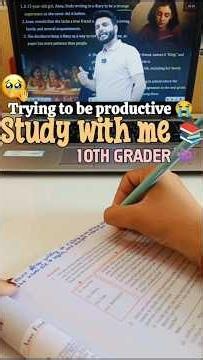 Study with me 😭✅ || As a CBSE 10th grader 📚💀