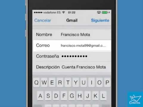 Tutorial de Gmail para Iphone - Configura tu cuenta Gmail en Iphone