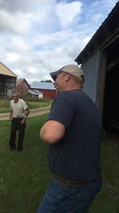 13K views · 260 reactions | Throwback to 2017 and our neighbor Tom cuttin' corn. Yah, this Tom: https://sneezingcow.com/product/visiting-tom-paperback/ | Michael Perry | Facebook
