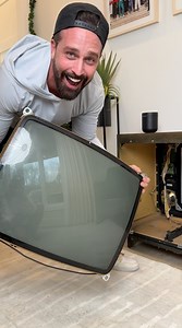 10M views · 22K reactions | Turning an old TV into a beautiful home addition  | Blake K | Facebook