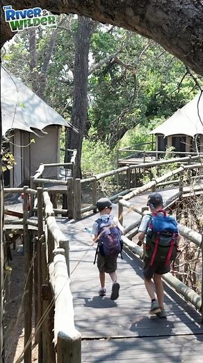 KIDS EPIC CAMPING in AFRICA!! River & Wilder Show